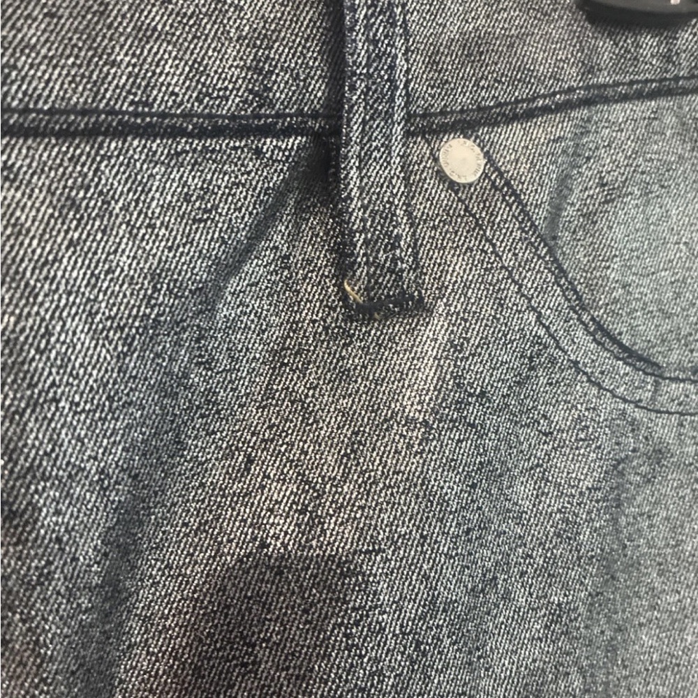 INC International Concepts Black Textured Jeans